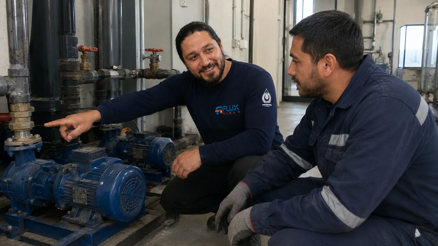Servicio técnico de gasfitería profesional para empresas y comunidades FluxClean